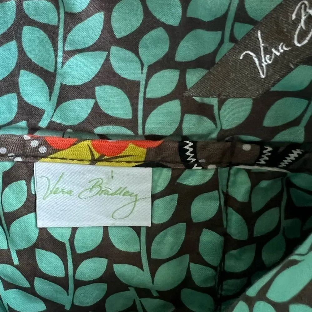 Vera Bradley Floral Multicolor Women's Crossbody Quilted Handbag 11”x 10”
